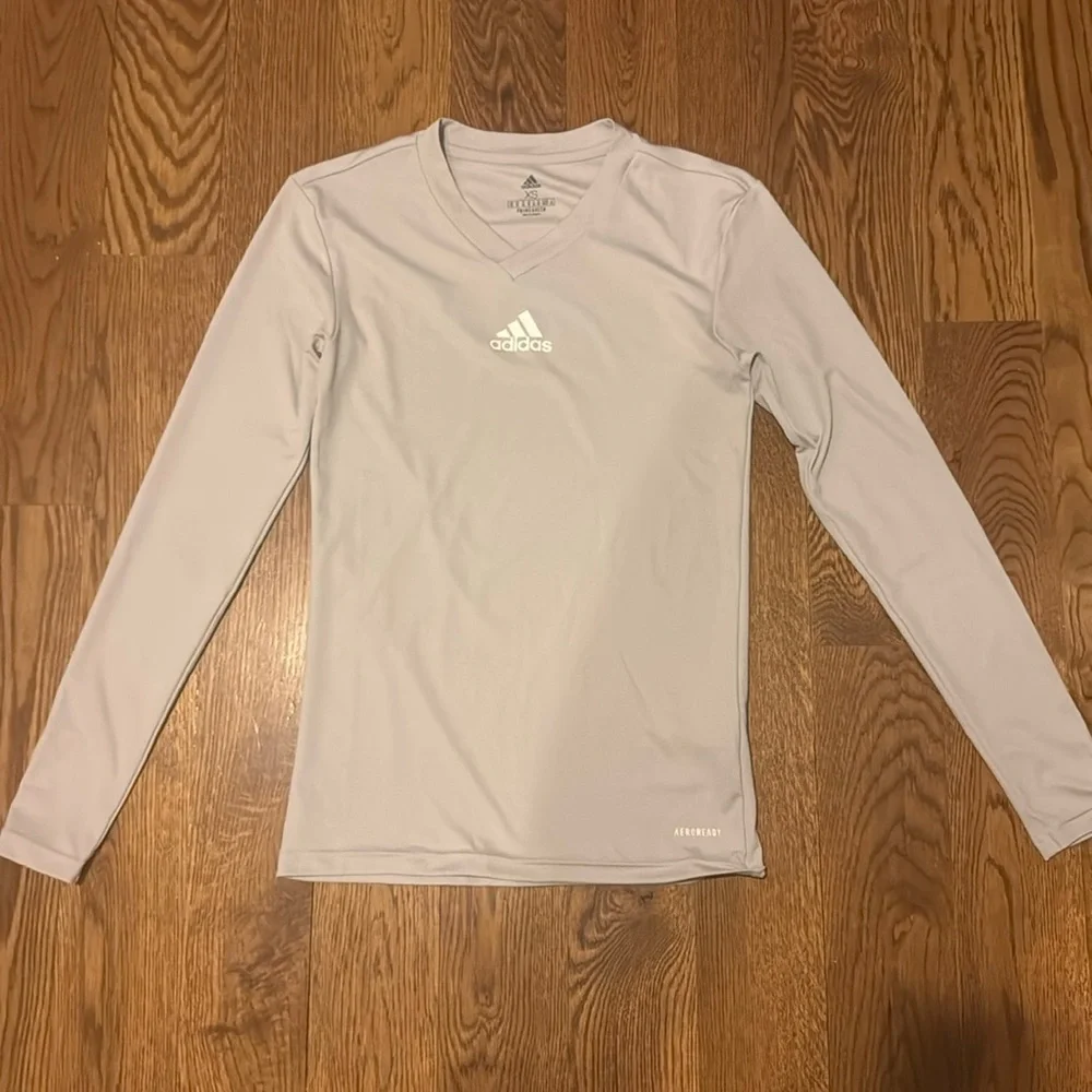 Adidas AEROREADY Gray Compression Undershirt Men’s XS